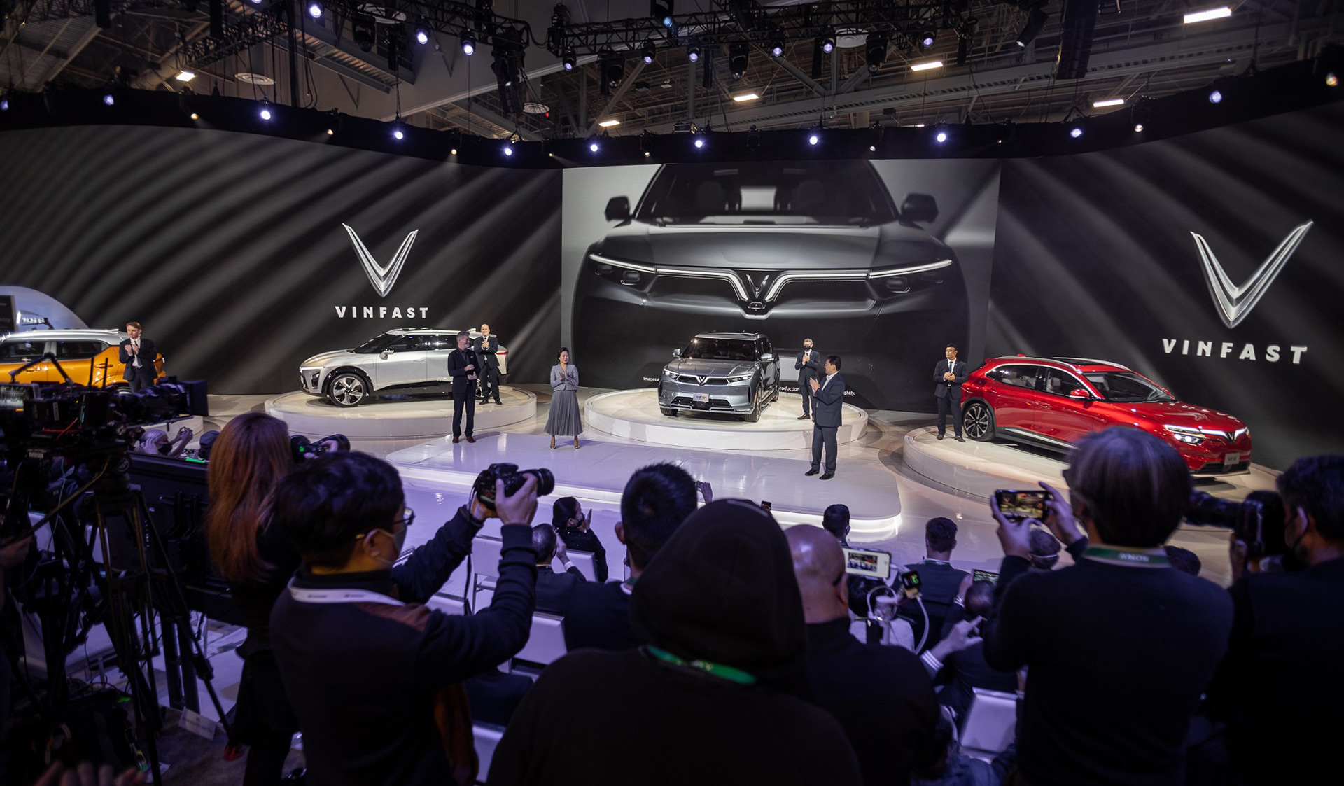 Vietnam's VinFast reveals EVs, plans factories in US and GermanyVietnam's VinFast reveals EVs, plans factories in US and Germany