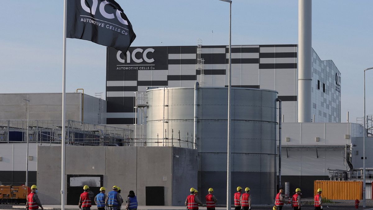 France opens first EV battery plant in 'reindustrialisation' push